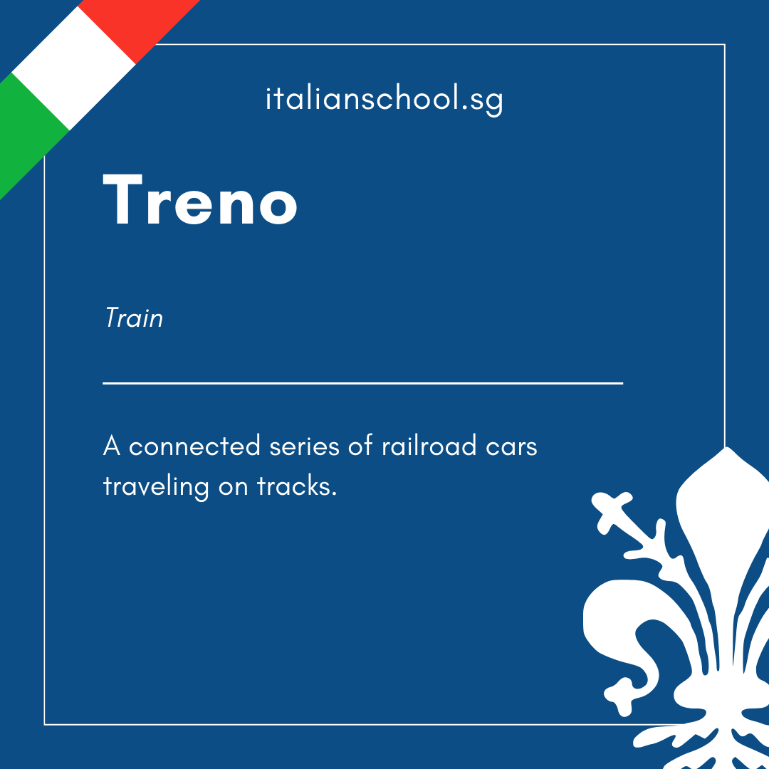 Italian Word of the Day! - Treno