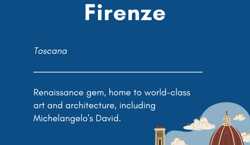 Italian City of the Day! – Firenze