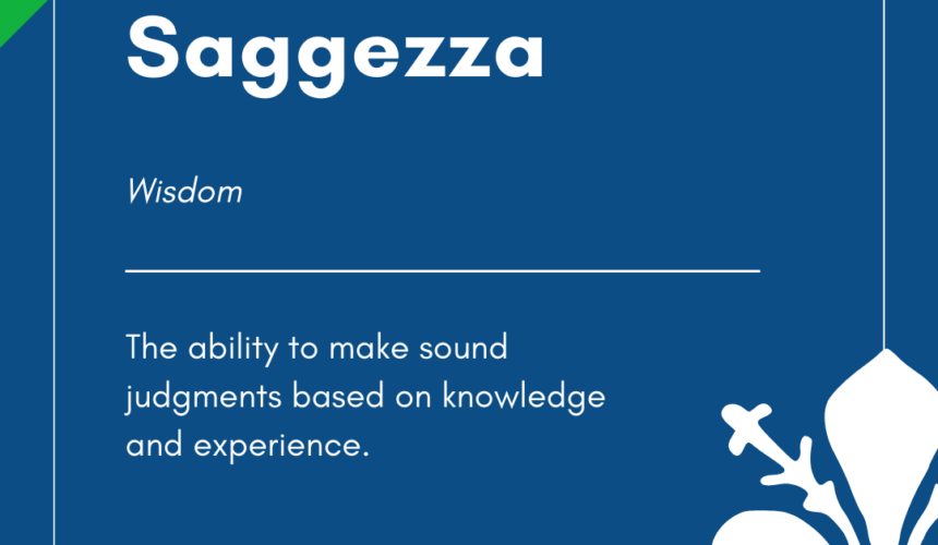 Italian Word of the Day! – Saggezza