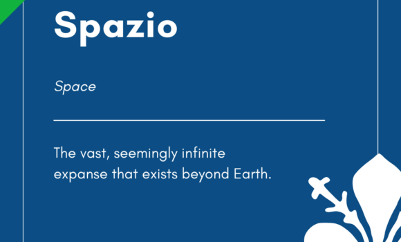 Italian Word of the Day! – Spazio