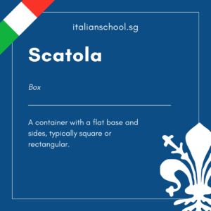 Italian Word of the Day! – Scatola