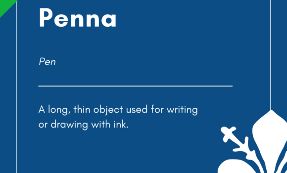 Italian Word of the Day! – Penna