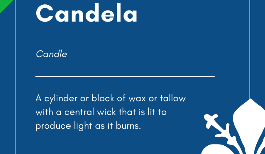 Italian Word of the Day! – Candela