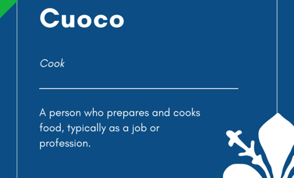 Italian Word of the Day! – Cuoco