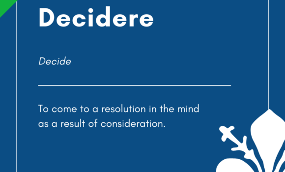 Italian Word of the Day! – Decidere