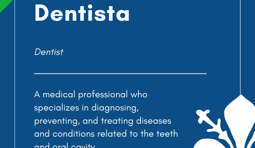 Italian Word of the Day! – Dentista