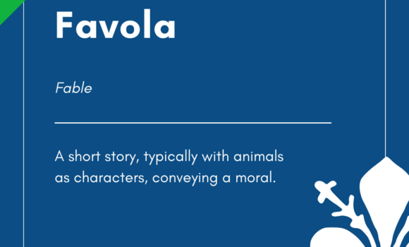 Italian Word of the Day! – Favola